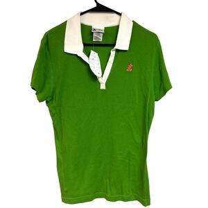 NEW Walt Disney World Mickey Embroidered Logo Polo Shirt Golf Shirt Size L